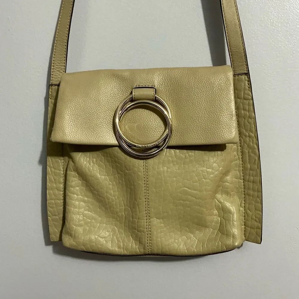 Vince Camuto Livy crossbody yellowish green